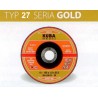 TARCZA 27 125X6X22,2 96A30QBF-80 PERFECT GOLD